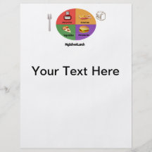 The New, New Four Food Groups Full Colour Flyer