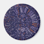 The New Pornographers Spaceship Refrigerator Magnet