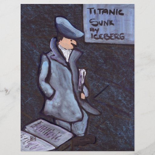 THE NEWSPAPER SELLER PERSONALIZED FLYER