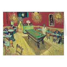 The Night Cafe by Van Gogh Cards