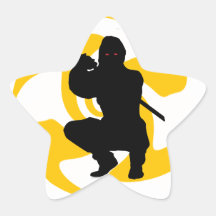 THE NINJA CREED STAR STICKERS