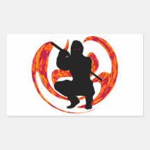 THE NINJA DRAGON STICKER