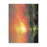 The Ninth Wave (1850), by Ivan Aivazovsky. Oil on  postcards