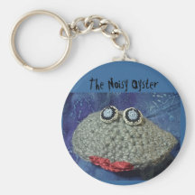 The Noisy Oyster keychain v1