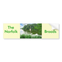 The Norfolk Broads Bumper Sticker