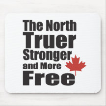 The North Truer Strong and more Free Mousepads