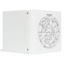 The Northern Star Chart of Navigational Astronomy 3 Ring Binders