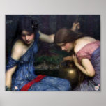 The Nymphs Finding Orpheus Poster
