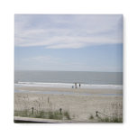 The Oak Island Ocean View Magnets