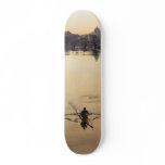 "The Oarsman" Tiber River Watercolor skateboards