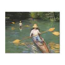 The Oarsmen by Gustave Caillebotte Postcards