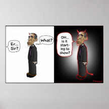 THE OBAMA DEVIL POSTER