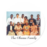 The Obama Family stickers