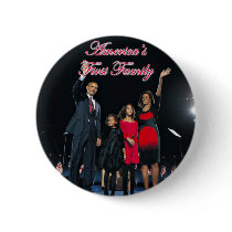 The Obamas: America's 1st Family Button