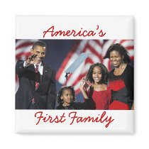 The Obamas: America's 1st Family Magnet