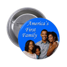 The Obamas: America's First Family Buttons