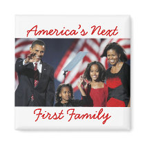 The Obamas: America's Next 1st Family Magnet