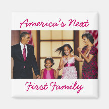 The Obamas: America's Next 1st Family Magnet