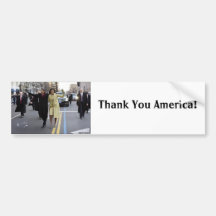 the obamas, Thank You America!, Bumper Stickers