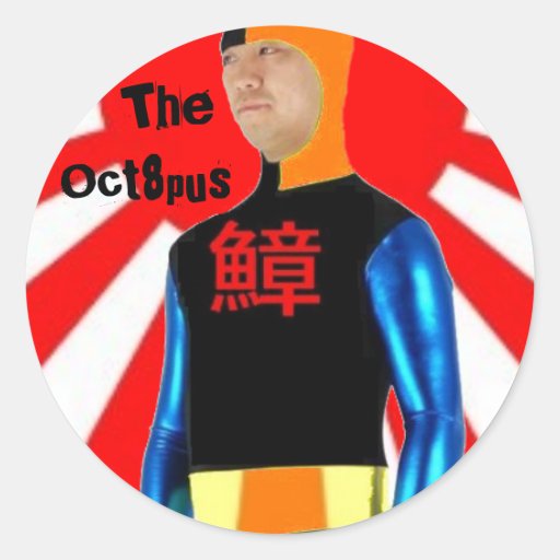 The Oct8pus - Takoman Sticker!