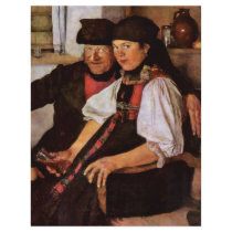 The Odd Couple By Leibl Wilhelm (Best Quality) Letterhead Design