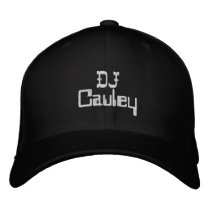 The official djcauley hat embroidered hat