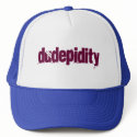 The Official Dudepidity Cap hats