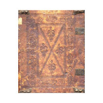 The old book cove stretched canvas prints