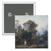 The Old Dovecote Pinback Buttons