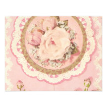 the old flower invitation