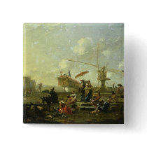 The Old Port of Genoa Pin
