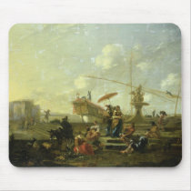 The Old Port of Genoa Mouse Pad