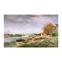 The old quay at Bercy, Paris, 1880 canvas prints