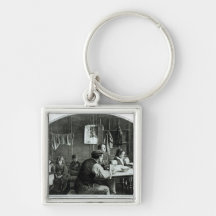 The Old Room in Slumland Key Chains