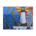 The Old Salty Sea Post Card