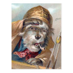 "The Old Sea Dog" Vintage Postcard