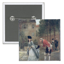The Old Soldier, 1869 Pinback Buttons