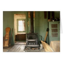 The Old Stove Card