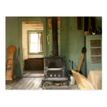 The Old Stove Postcard