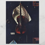 The Old Violin By Harnett William Michael Flyer