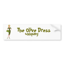 The Olive Dress Bumper Sticker