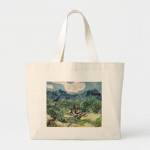 The Olive Trees Canvas Bag