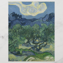 The Olive Trees - Van Gogh Custom Flyer