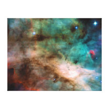 The Omega Nebula Messier 17 NGC 6618 M17 Gallery Wrapped Canvas