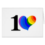 The One Love Rainbow Cards