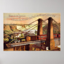 The only Route via Niagara Falls Posters