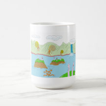 The ooze has eyes coffee mug