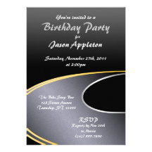 The Open Road - Birthday Party Invitations