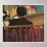 The Orchestra Pit, c. 1906-07 Posters