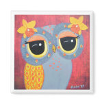 The Orchid Belle Fridge Magnet